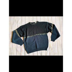 🤍Mens expressions designed knit sweater